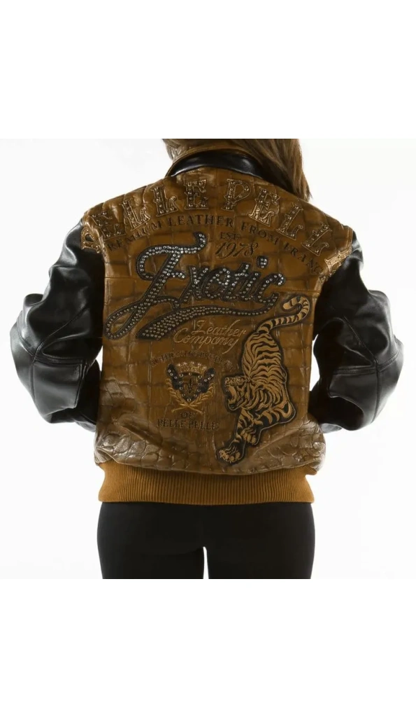 Pelle Pelle Exotic Studded Leather Jacket