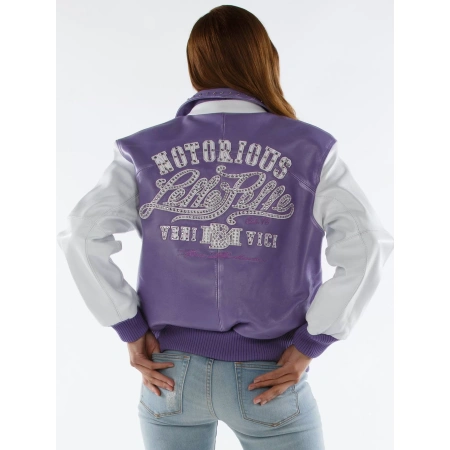 Pelle Pelle Notorious Women Purple Jacket view 2