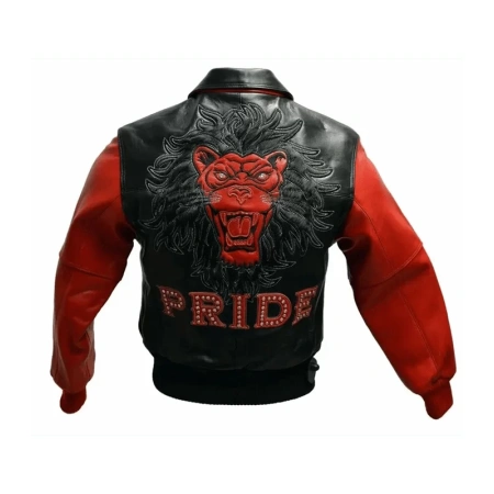 Pelle Pelle Pride Lion Orange Black Jacket view 2
