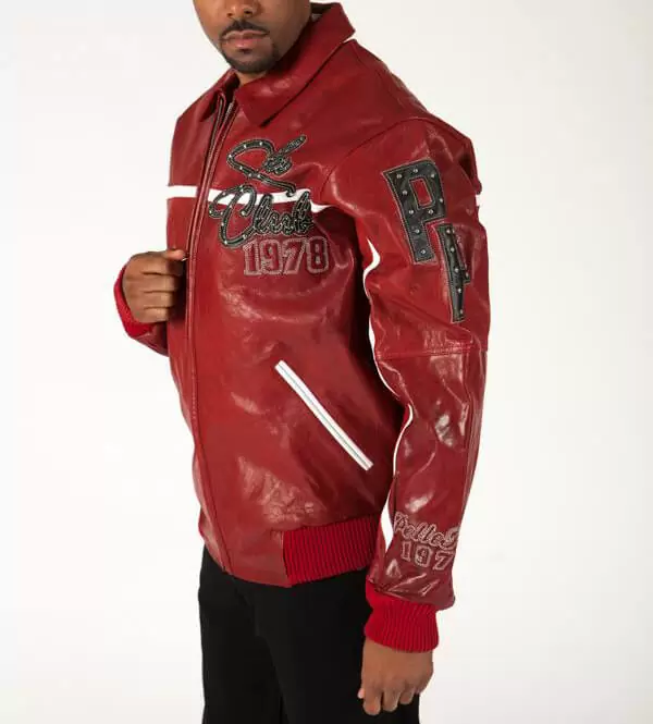 Pelle Pelle Red 1978 Soda Club MB Jacket view 2