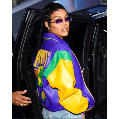 Teyana Taylor Pelle Pelle Soda Club Jacket view 2