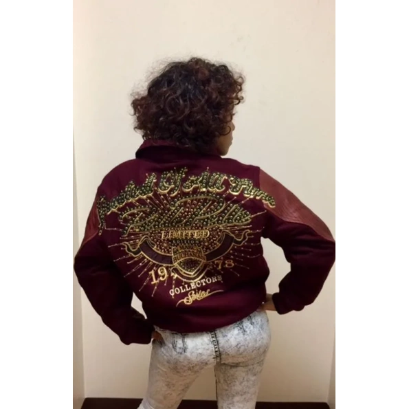 Pelle Pelle Women Greatest of All Time Jacket | Wool Jacket view 2
