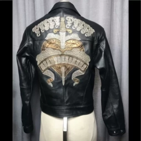 Black Pelle Pelle Heartbreaker Leather Jacket view 2
