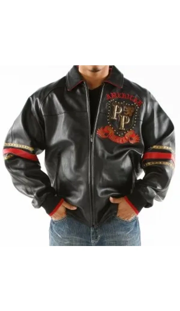 Pelle Pelle American Rebel Leather Jacket | Men Black Jacket