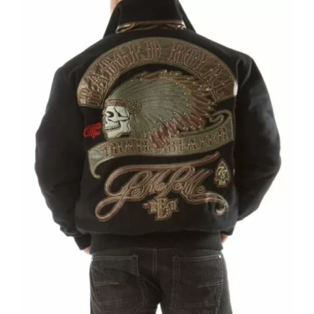 Pelle Pelle Trail Blazer Leather Jacket | Badged Royal view 2