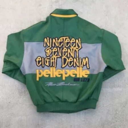 Pelle Pelle 1978 Denim MB Jacket | Green Jacket view 2