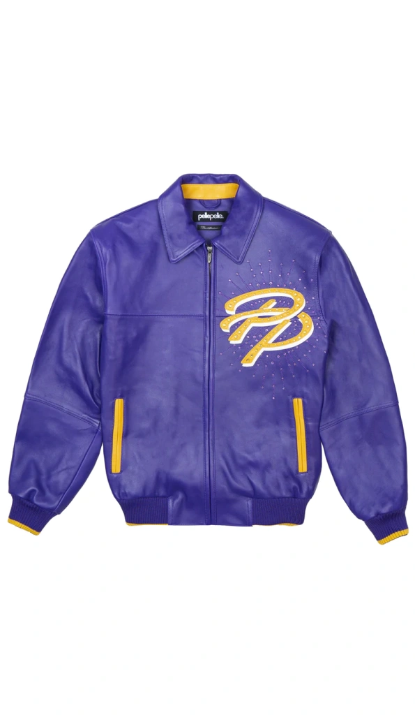 Purple Pelle Pelle Greatest Of All Time Jacket | New Arrival