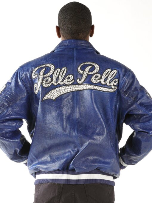 Pelle Pelle Men Blue 1978 Leather Jacket