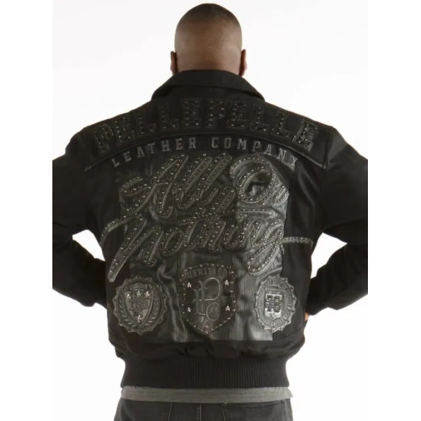 Pelle Pelle Heritage Black MB Wool Jacket | Men Jacket view 2