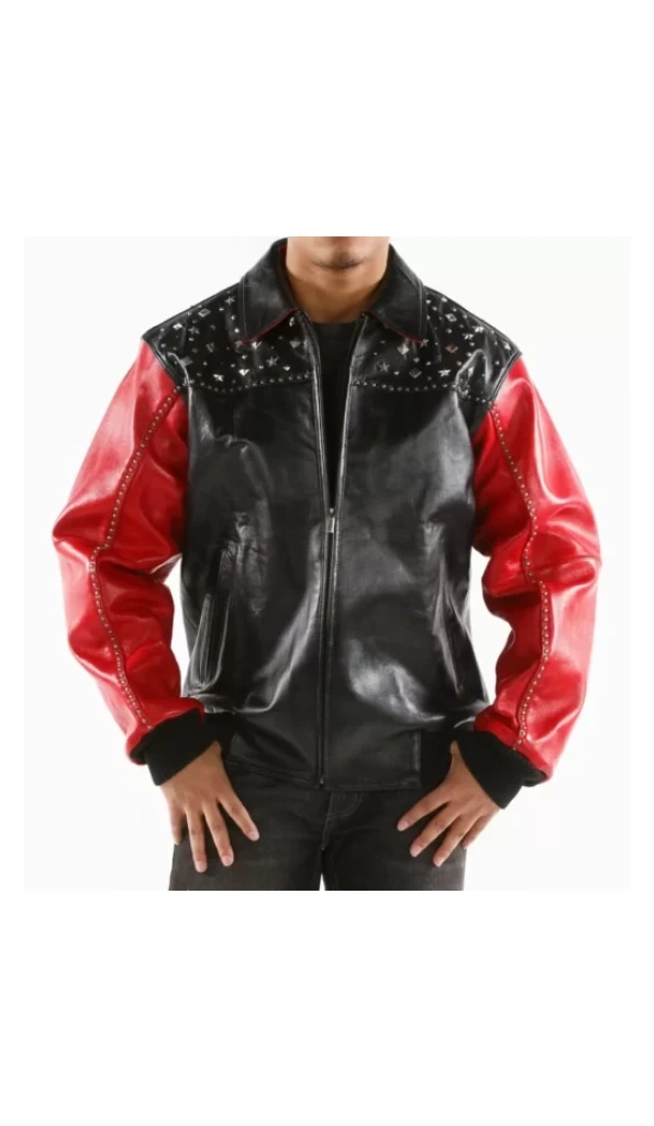 Born Free Pelle Pelle Studded Leather Jacket