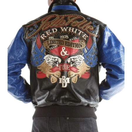 Pelle Pelle Red White And True MB Men Jacket | Leather Jacket view 2