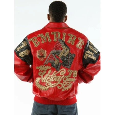 Pelle Pelle Red Empire Men Jacket | Leather Jacket view 2