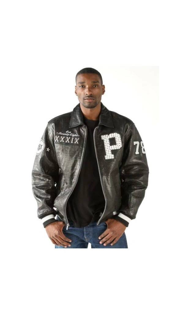 Pelle Pelle Men Black 1978 Leather Jacket | MB Jacket