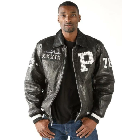 Pelle Pelle Men Black 1978 Leather Jacket | MB Jacket