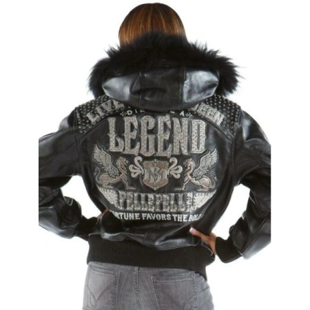 Pelle Pelle Women Legend Leather Jacket | Black Jacket view 2
