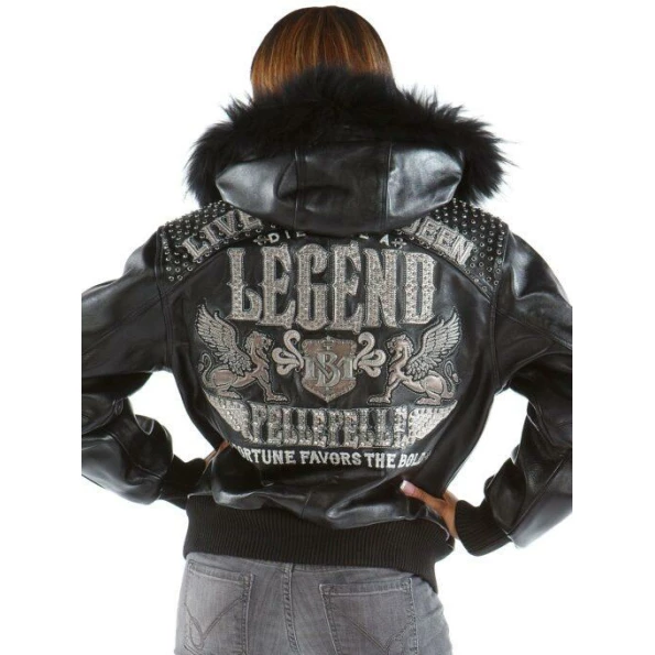 Pelle Pelle Women Legend Leather Jacket | Black Jacket view 2