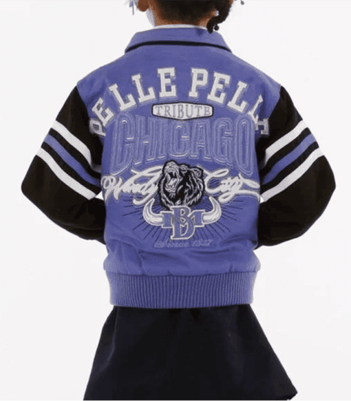 Pelle Pelle Tribute Chicago Kids Wool Jacket