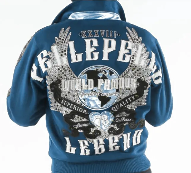 Pelle Pelle World Famous Legend Blue Jacket | Wool Jacket