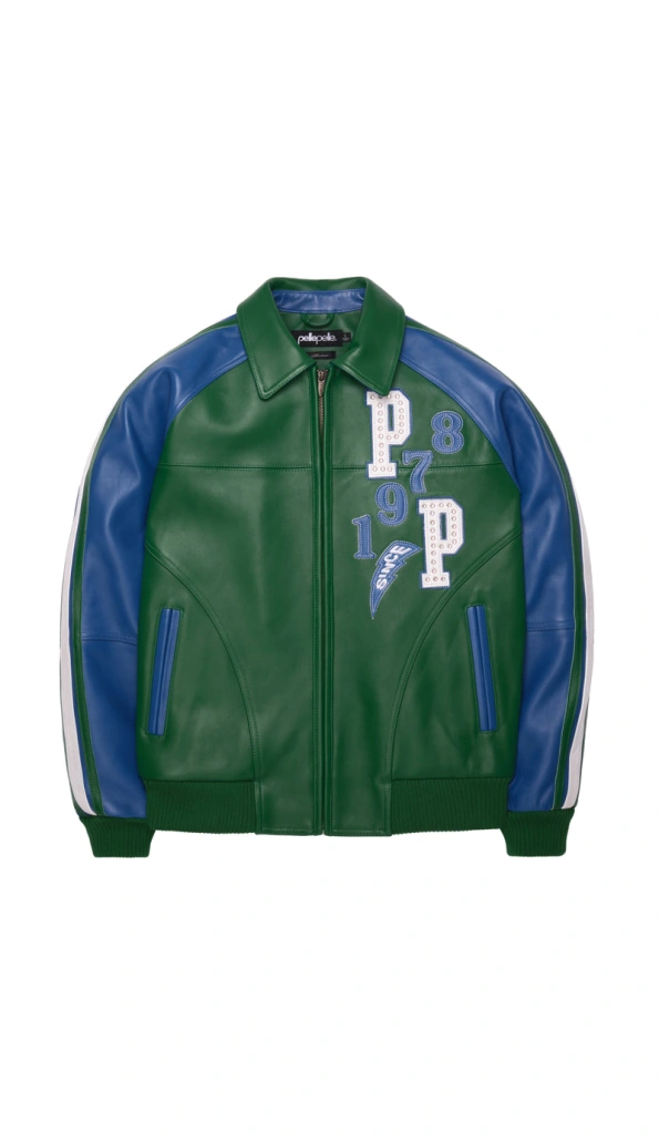 Pelle Pelle Green Soda Club Tiger Jacket | Pelle Pelle Store
