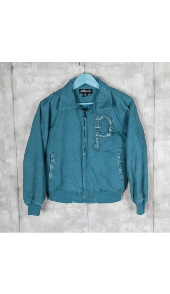Pelle Pelle MB Turquoise Jacket |Bomber Jacket