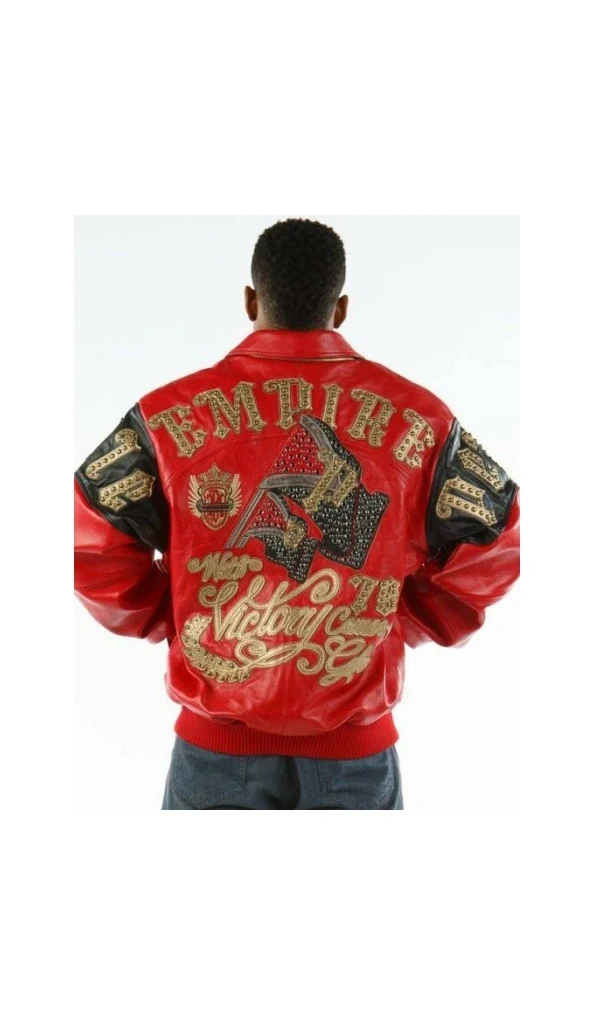 Pelle Pelle Red Empire Leather Jacket | Men Jacket