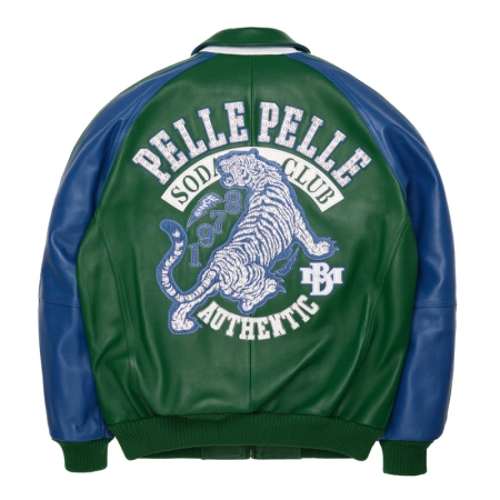 Pelle Pelle Tiger Soda Club Leather Jacket view 2