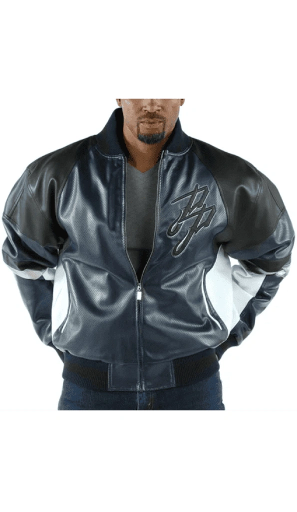 Pelle Pelle Movers And Shakers Men Jacket | Navy Blue Jacket