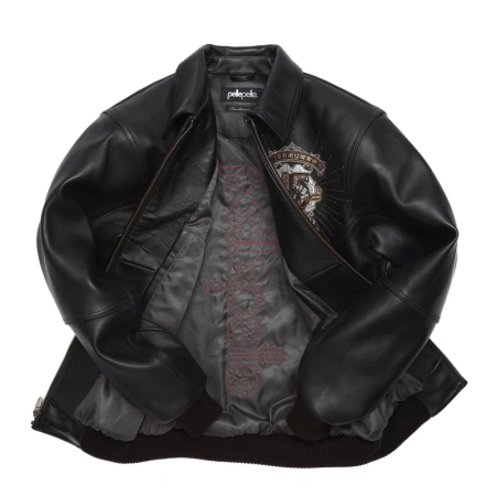 Pelle Pelle Black 45th Collectors Series Jacket view 3