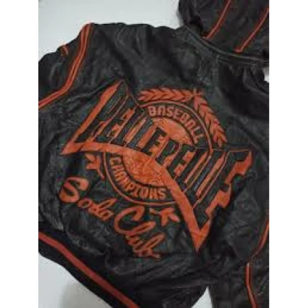 Pelle Pelle Baseball Champion Hooded Jacket view 3