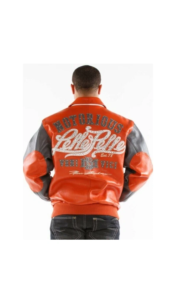 Pelle Pelle Notorious Orange Leather Jacket | MB Jacket