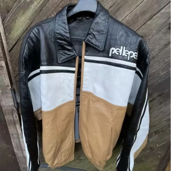 Pelle Pelle Colorblocked Leather Jacket | Men & Women view 2