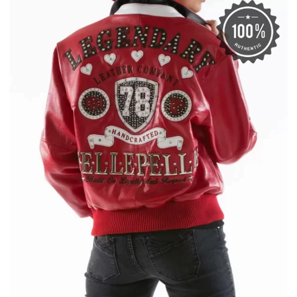 Pelle Pelle Women Red Legendary Jacket | Leather Jacket view 2