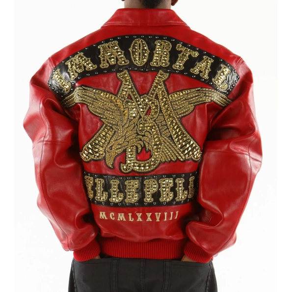 Pelle Pelle Red MB Immortal Leather Jacket | Men Jacket