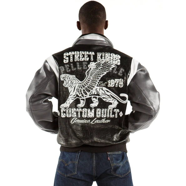 Pelle Pelle Men Street Kings Black Jacket | Leather Jacket view 2