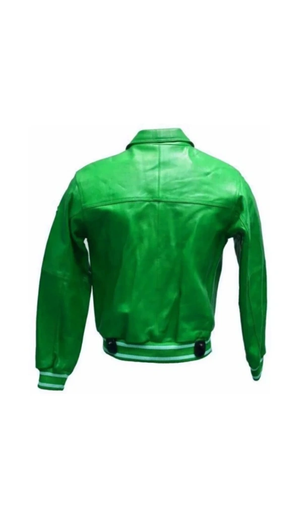 Pelle Pelle Green 1978 Star Leather Jacket | Men & Women