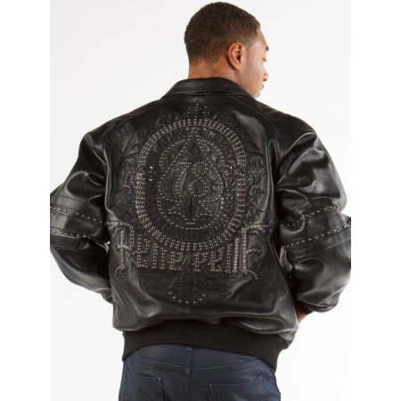 Pelle Pelle Black Highest Caliber Men Jacket view 2