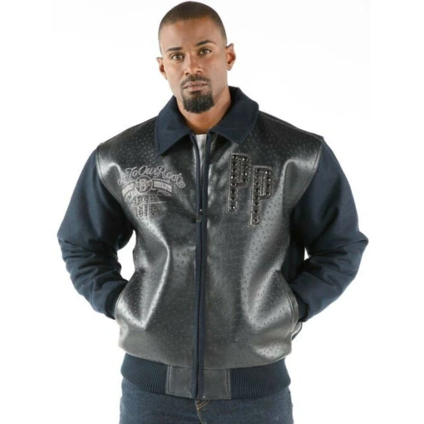 Pelle Pelle Navy Blue MB 1978 Wool Jacket | Men Jacket view 2