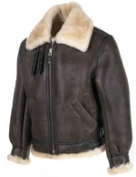 Sheepskin Bomber Leather Jacket | Schott Jacket