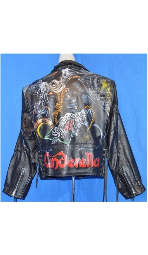Pelle Pelle Cinderella Biker Leather Jacket | Black Jacket