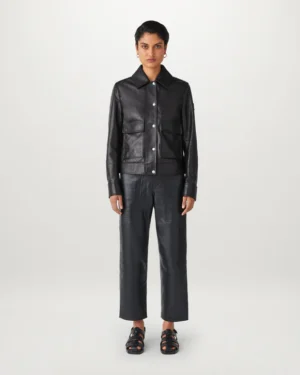 Black BRIAR BOMBER JACKET | Belstaff