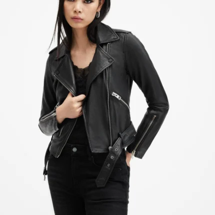 Balfern Leather Biker Jacket | AllSaints