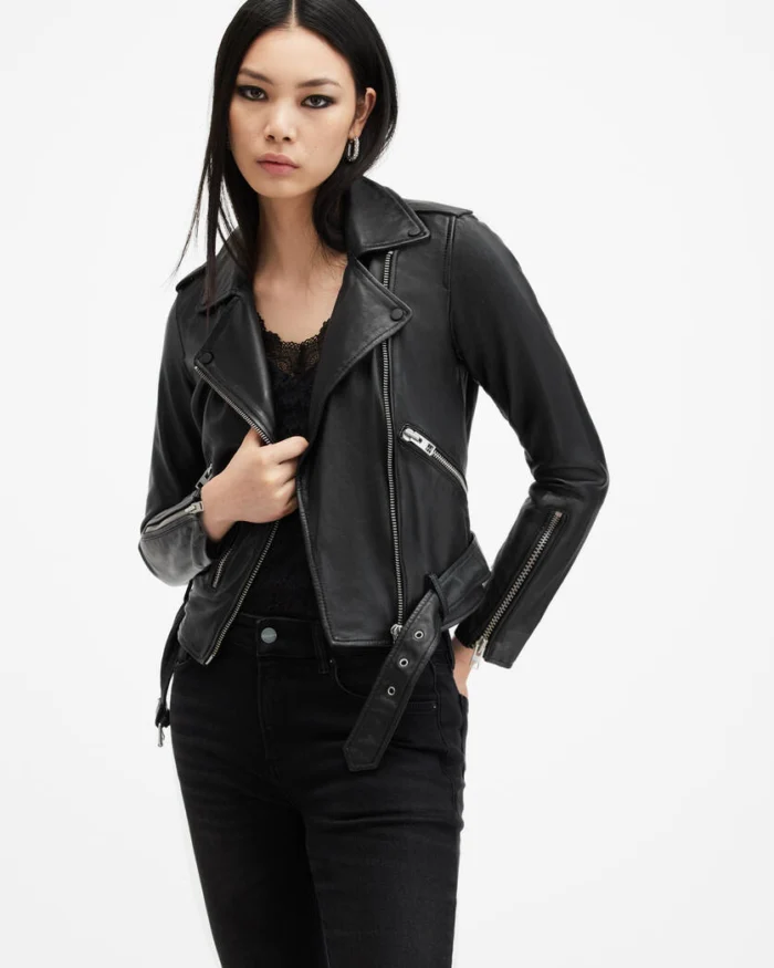 Balfern Leather Biker Jacket | AllSaints