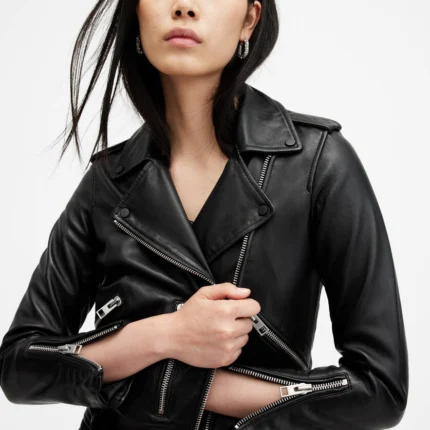 Balfern Leather Biker Jacket | AllSaints