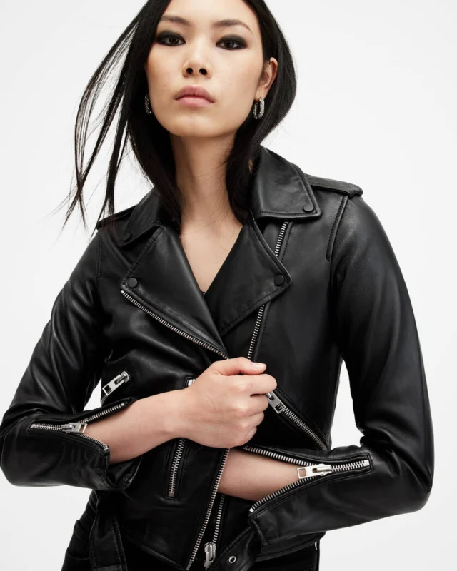 Balfern Leather Biker Jacket | AllSaints