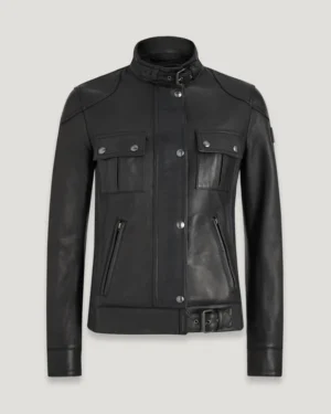 Black GANGSTER JACKET | Belstaff