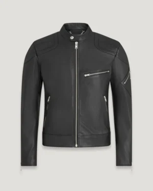 Black T RACER JACKET | Belstaff