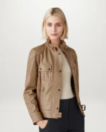 Dark Sandstone GANGSTER JACKET | Belstaff