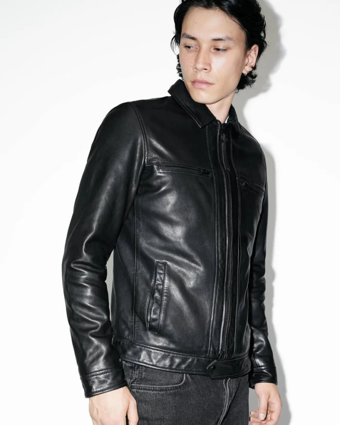 Black Luck Leather Jacket | AllSaints