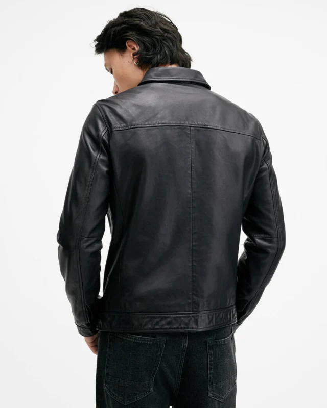 Black Luck Leather Jacket | AllSaints