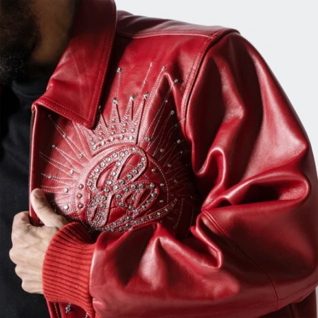 Pelle Pelle American Legend MB Leather Jacket | Fur Hood view 3